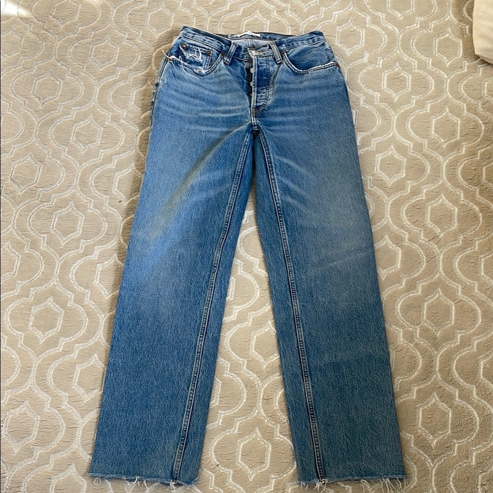 Re/Done Women's Blue Jeans